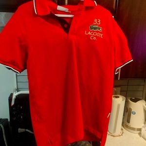 Lacoste Polo Shirt (large) *rare*
